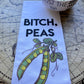 Peas Tea Towel